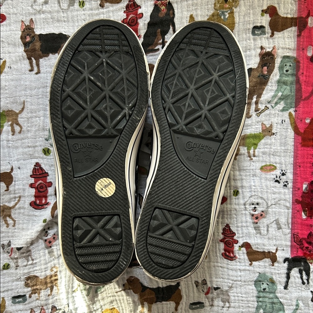 Converse Black Canvas Sneakers - Picture 3 of 4